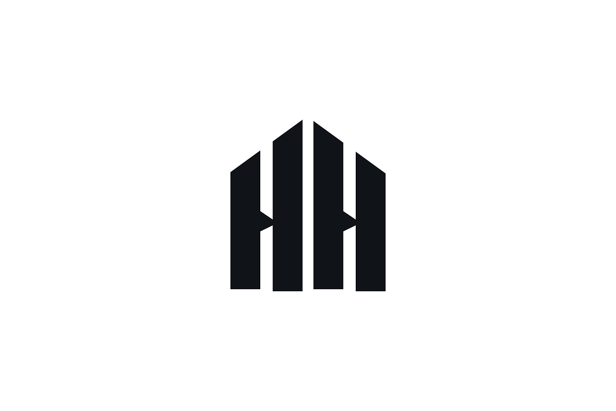 Letter HH Building logo, a Branding & Logo Template by Abir Hossain Waffi (Photo 3 of 5)