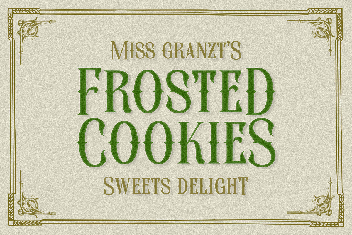 Estocrat - Vintage Display Serif Fon, a Blackletter Font by Almeera Std (Photo 6 of 10)