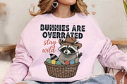 Funny Easter Raccoon PNG, an Illustration by Canvas Craft (Thumbnail 3 of 6)