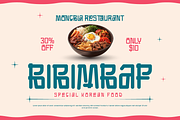 Moncbla - Korean Style Font, a Handwritten Font by twinstd (Thumbnail 4 of 10)