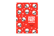 Colorful Halloween Invitation Set, a Templates & Theme by McLittle Stock (Thumbnail 4 of 5)