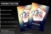 Summer Electro House Flyer Template, a Flyer Template by designblends@gmail.com (Thumbnail 2 of 3)
