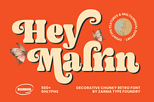 Malrin - Chunky Retro Font