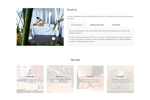 Spa Salon Responsive One Page Theme