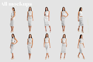 75% OFF Sale Woman Mockup Bundle