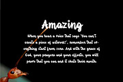 Lost Ant - Handwritten Script Font, a Script Font by Mightyfire (Thumbnail 2 of 4)