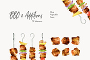 Watercolor Food BUNDLE, a Food Illustration by NiKO (Thumbnail 15 of 25)
