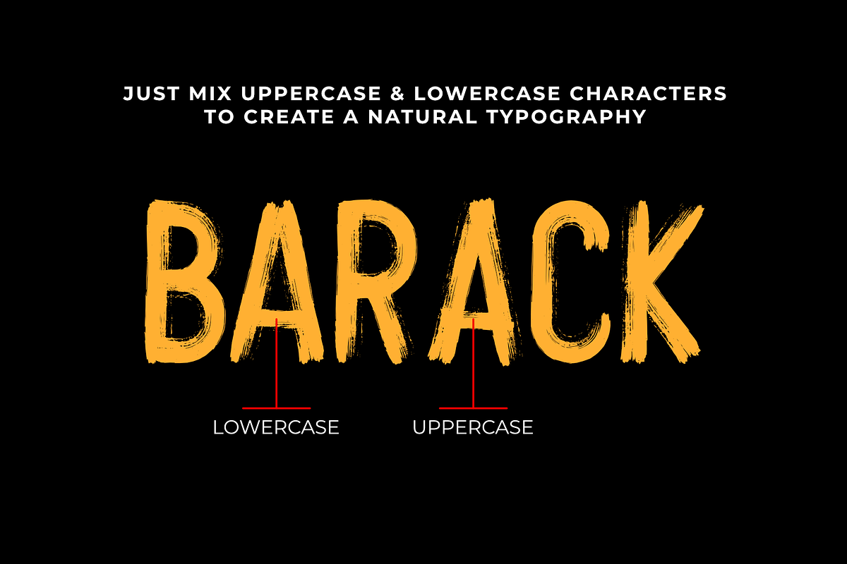 CRUSH FONT preview 5