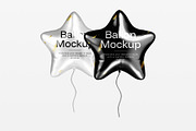Start Foil Balloon Mockup, a Product Mockup by SLAB! Design (Thumbnail 4 of 7)