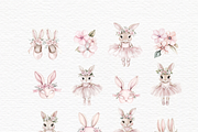 Bunny slippers watercolor clipart, an Animal Illustration by Invite to Clipart (Thumbnail 4 of 5)