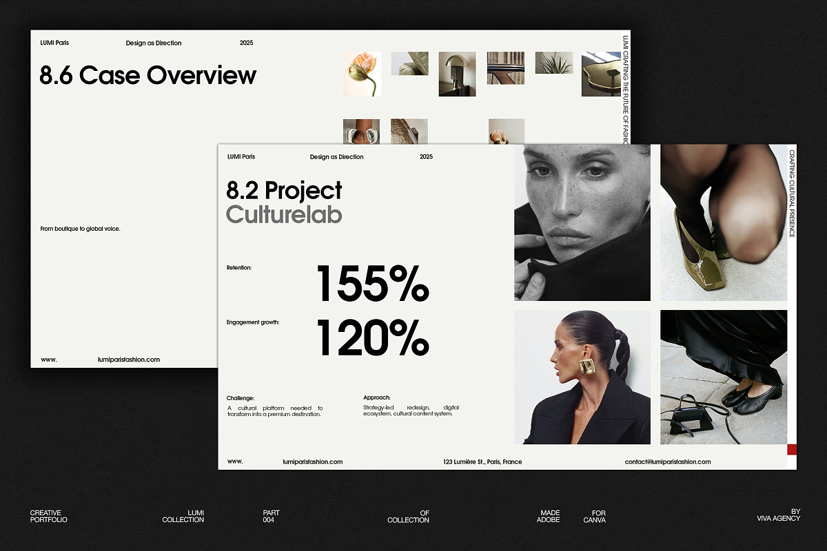 LUMI | Portfolio, a Presentation Template by Viva Agency (Photo 9 of 10)