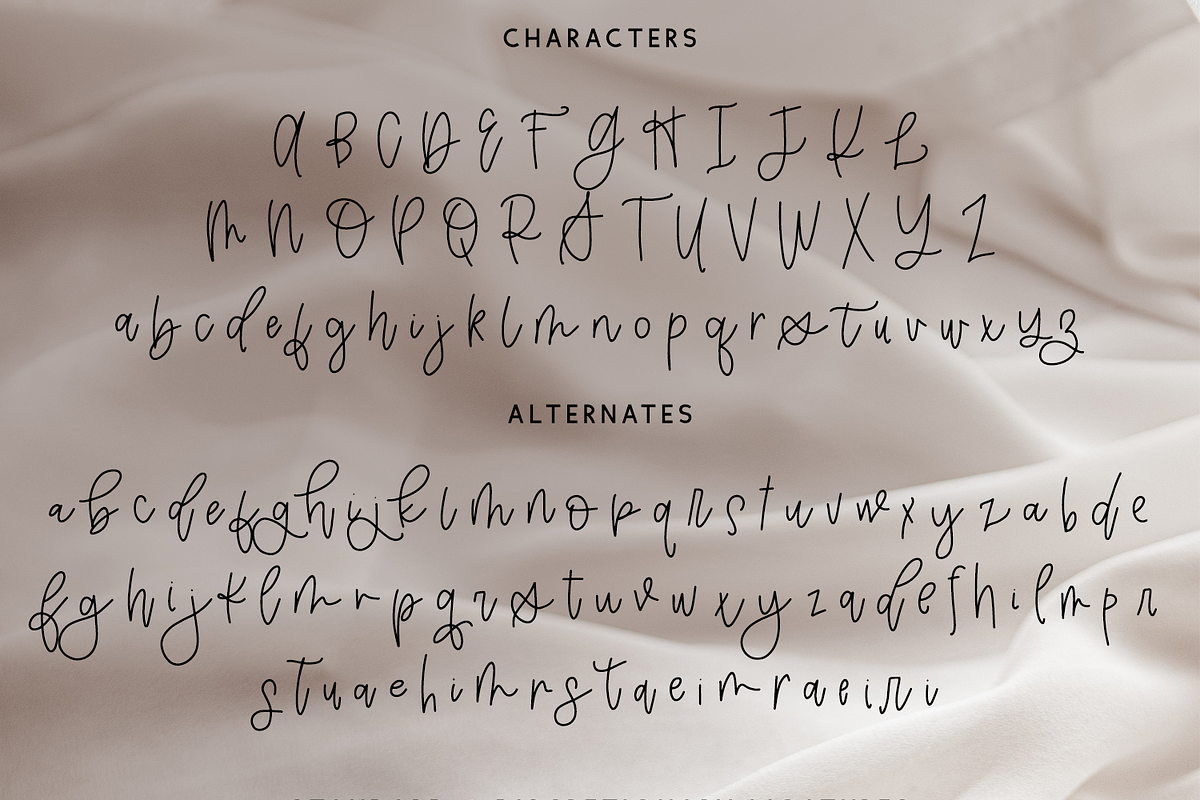 Emberglow Script, a Handwritten Font by Beck McCormick (Photo 10 of 10)