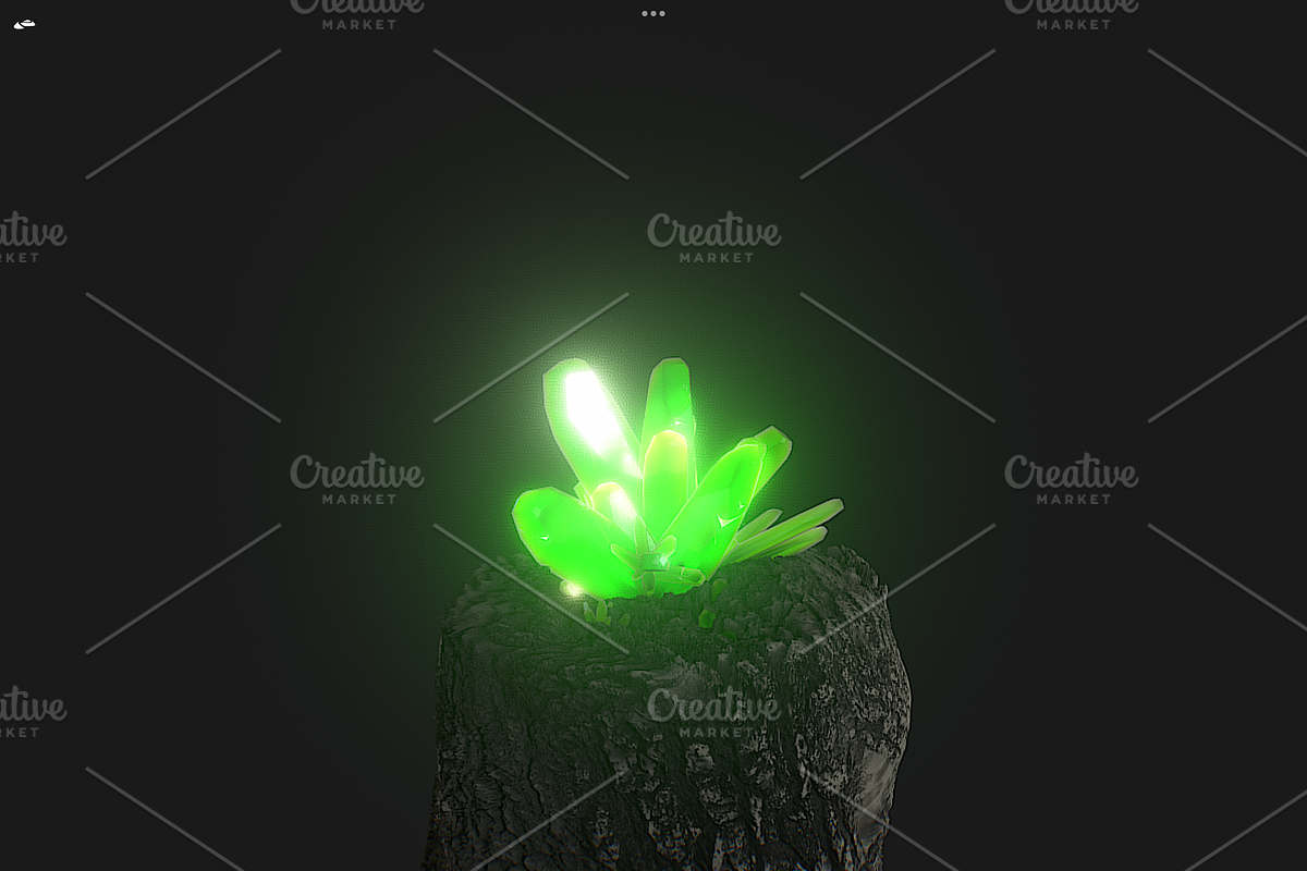 Crystal 3D High Poly, an Environmental 3D Model by Erdem Haksal (Photo 3 of 4)