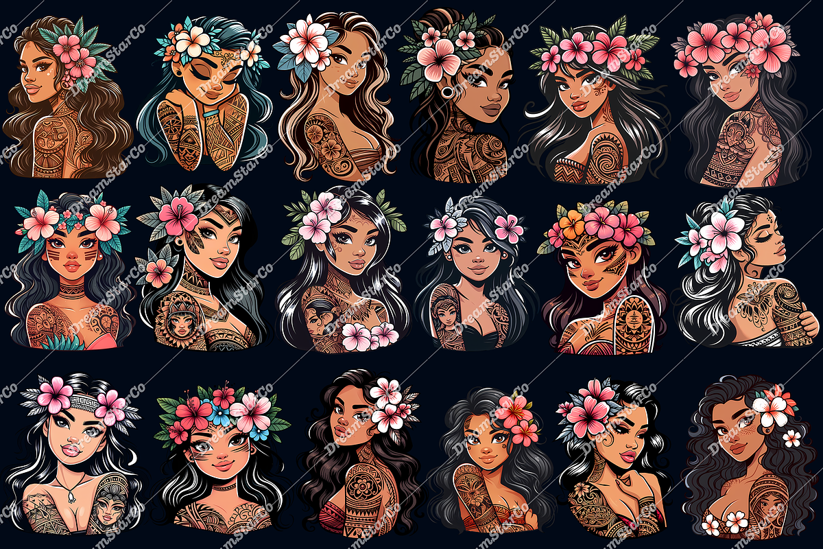Polynesian girl, an Object Graphic by DreamerStarCo (Photo 4 of 7)