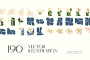 Modern Flora. 4 | Wall Art Creator, an Object Graphic by Leleka.Store (Thumbnail 11 of 19)