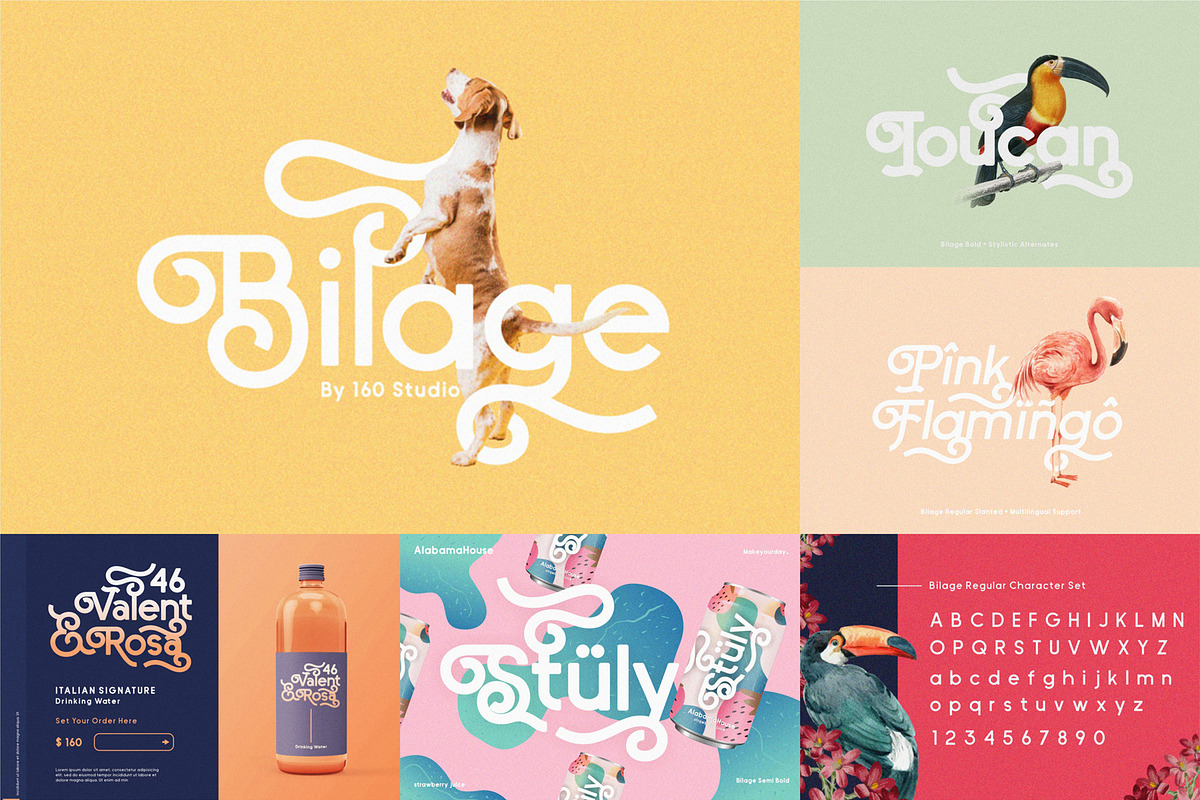 160 Studio Font Bundle | 95% OFF, a Sans Serif Font by 160 Studio (Photo 14 of 29)