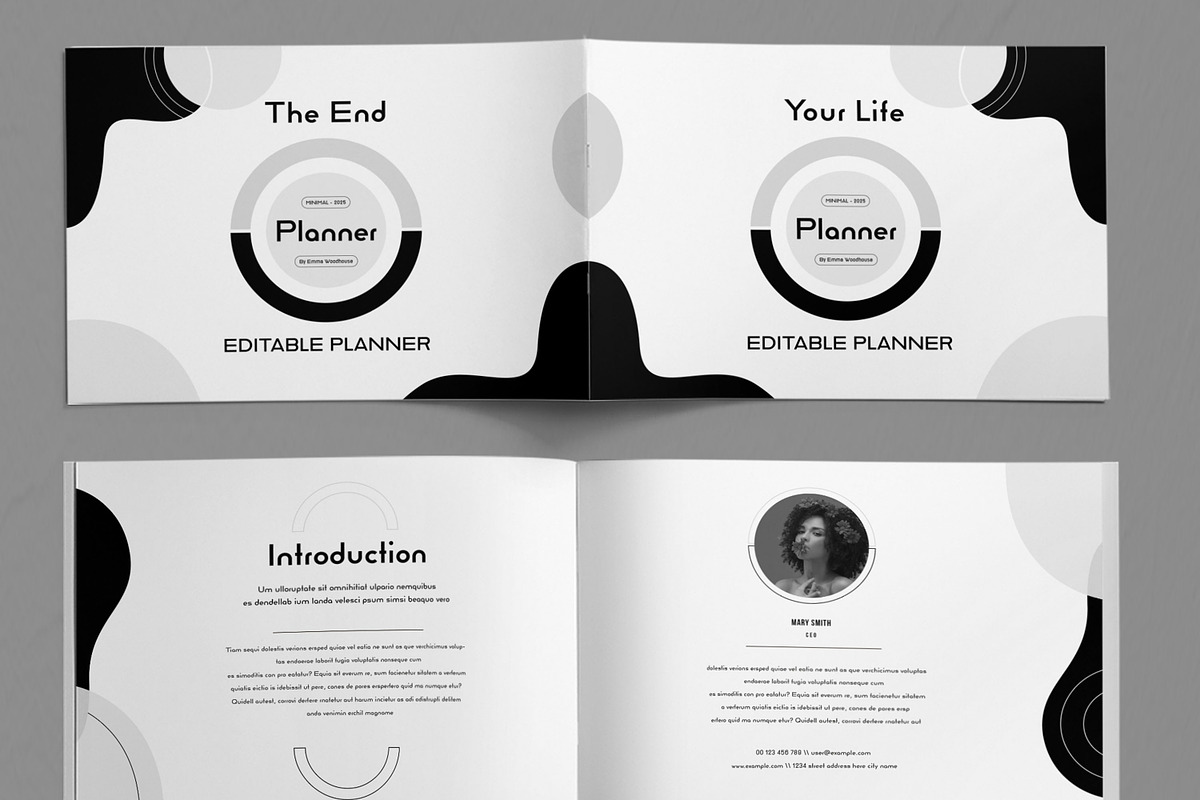 Planner Tamplate, a Stationery Template by ContestDesign (Photo 2 of 5)