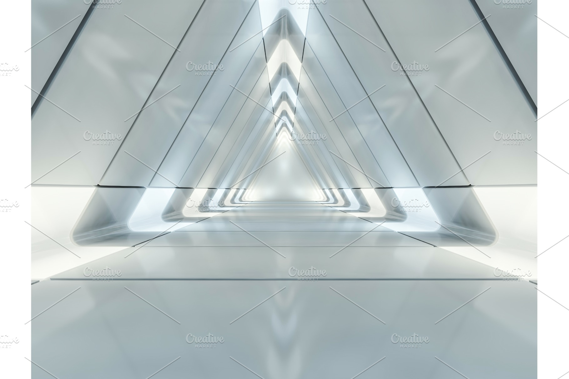 Abstract modern architecture containing white, blue, and background, an Architecture Photo by 3D Graphics Shop