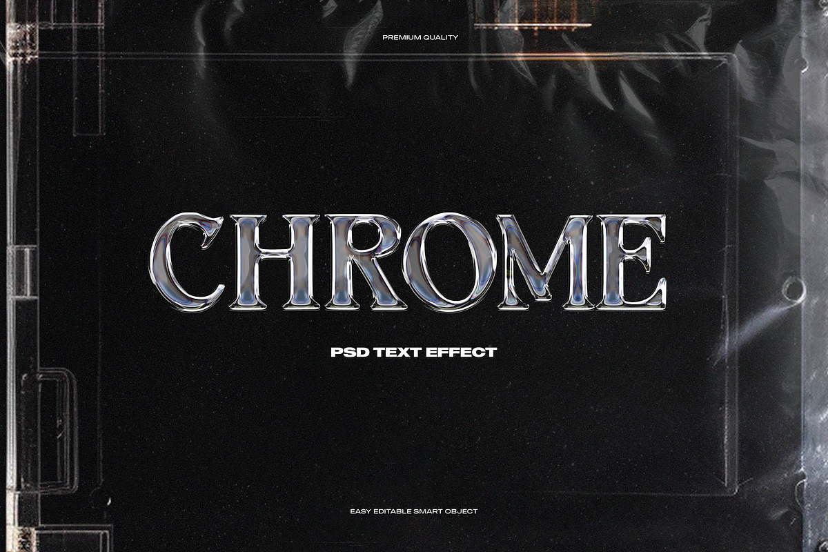 DW - FONT + CHROME EFFECT, a Blackletter Font by Lostkids (Photo 4 of 6)