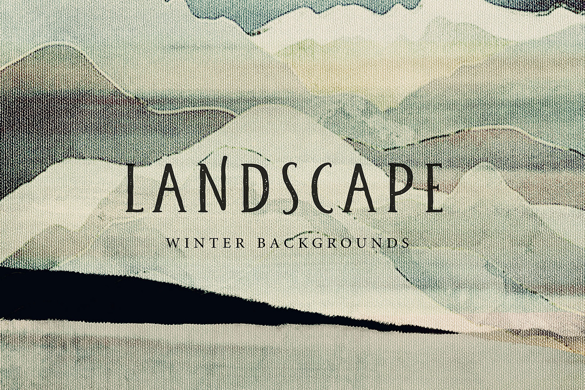 Abstract Canvas Texture Landscape, a Texture Graphic by sibel dayı (Photo 1 of 11)