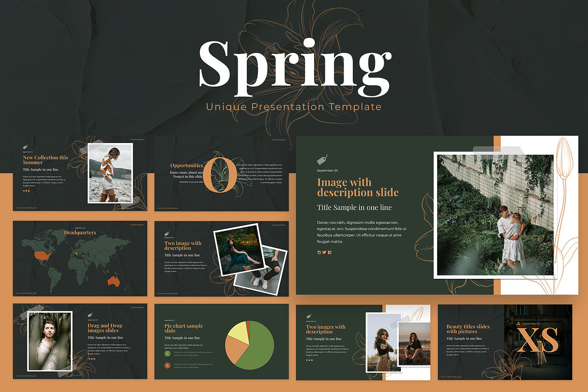 Spring Powerpoint Presentation, a Presentation Template by Zacomic Studios (Photo 1 of 9)