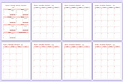 Mom Life Planner | Home & Self Care, a Stationery Template by Mustafiz (Thumbnail 4 of 5)