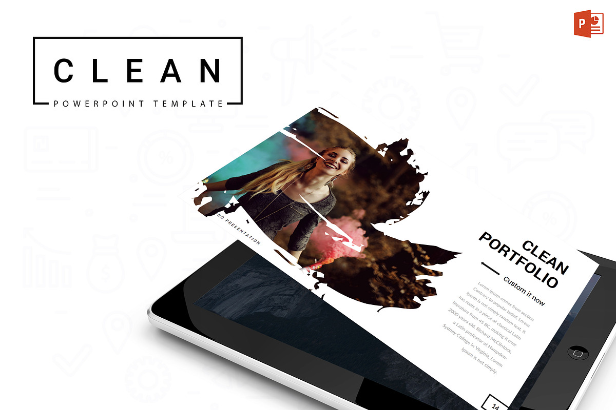 Clean-Powerpoint Template, a Presentation Template by inspirasign