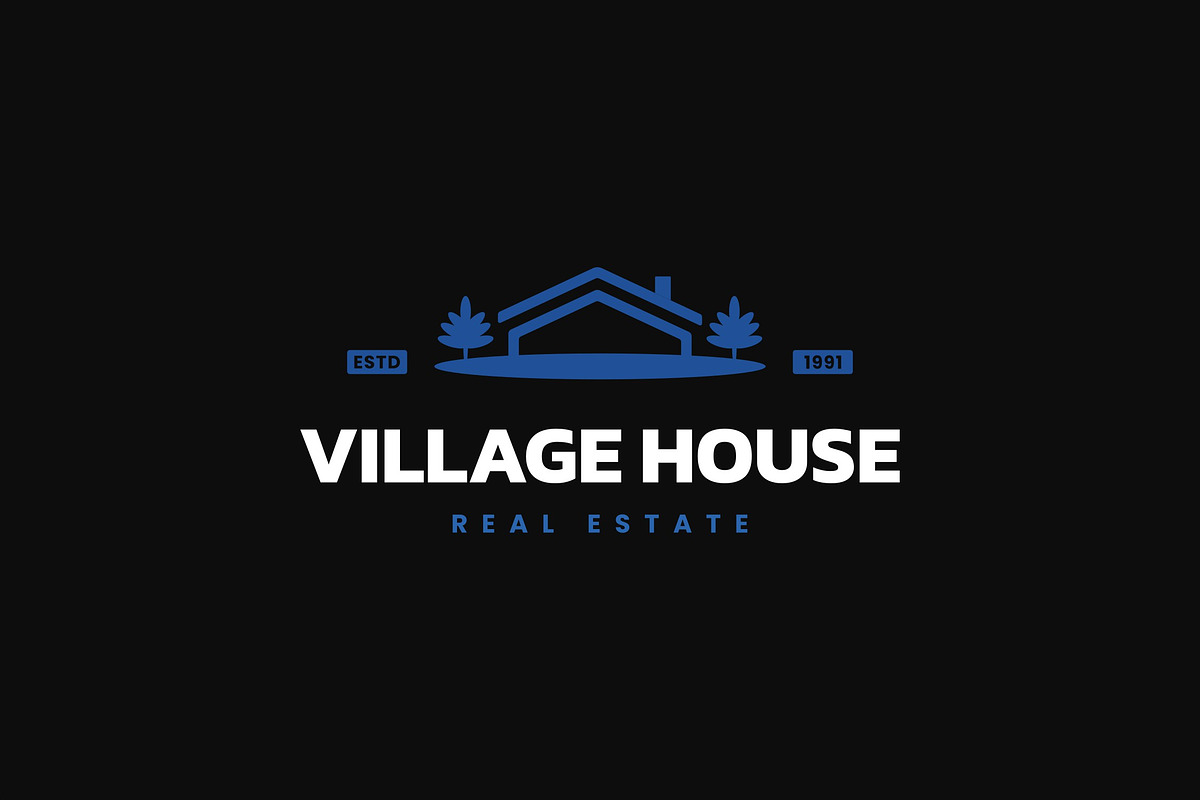 Farmhouse and Landscape Logo, a Branding & Logo Template by zuhudsgn (Photo 2 of 2)