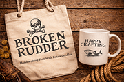 Broken Rudder, a Handwritten Font by cocodesign (Thumbnail 5 of 8)