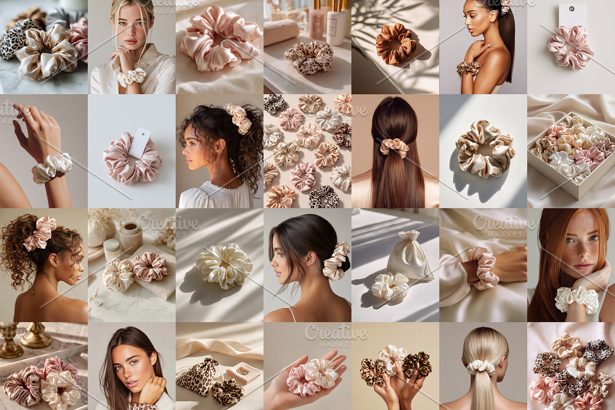 Hair scrunchies bundle 122 images, a Beauty & Fashion Photo by Yulia Furman (Photo 6 of 6)