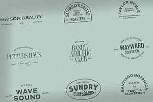 Vintage Logo Kit Template By ASCEND