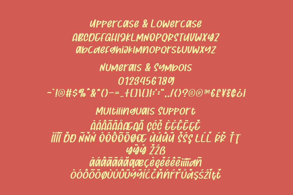 Strawberry Bubblegum Fonts, a Font by Crump Hand (Photo 4 of 4)