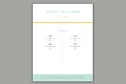 4 Page Resume Template | Word and In, a Resume Template by Scribbled Napkin Design (Thumbnail 4 of 5)
