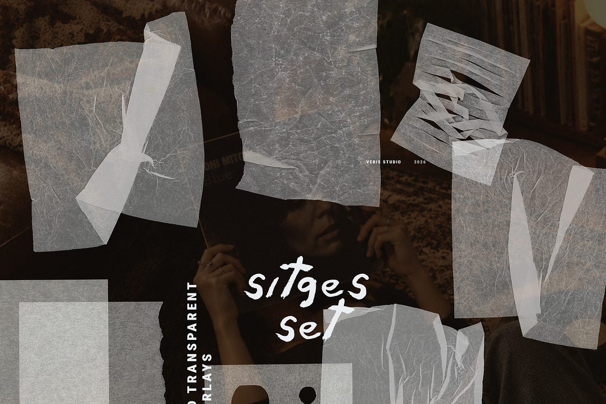 Texture Paper Layers Patterns & Tape, a Texture Graphic by Veris Studio (Photo 6 of 17)