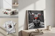 Bobo Spider-Noir, Clay 3D Clipart, a Seasonal Illustration by FactoryType Studio (Thumbnail 9 of 9)