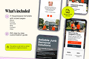 Junk Removal Squarespace Website, a Squarespace Template by Template Twist Shop (Thumbnail 3 of 9)