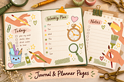 Planner & Stationery Clipart, an Education Illustration by Anna Studio (Thumbnail 8 of 11)