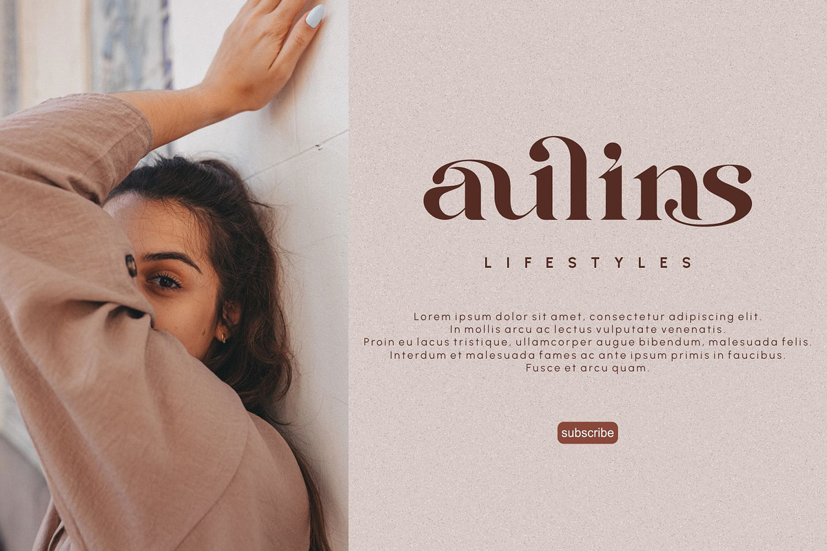 Athios - Elegant Typeface, a Serif Font by Penatic Studio (Photo 2 of 10)