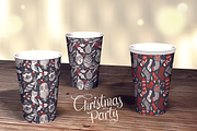 Vintage Christmas Cartoon Patterns, a Pattern Graphic by Adiemus (Thumbnail 2 of 8)