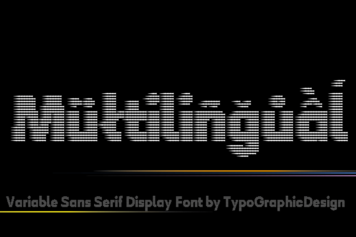 TYPEFACE Trans Rapid VARIABLE FONT, a Sans Serif Font by Typo Graphic Design (Photo 3 of 5)