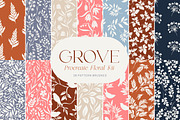 Floral Procreate Brush & Pattern Set, a Brush Add-On by Eclectic Anthology (Thumbnail 4 of 9)