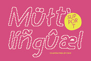 CS Amiya Pixel, a Sans Serif Font by Craft Supply Co. (Thumbnail 7 of 8)