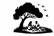 Charming summer picnic family, a Seasonal Illustration by Amazin_art (Thumbnail 19 of 23)