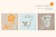 Flowers of the Art Nouveau, a Pattern Graphic by Collection by VY (Thumbnail 9 of 17)