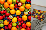 SET Fruit Composition Background, a Background Graphic by IrySha (Thumbnail 7 of 11)