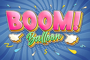 Boom Text Effects