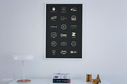 100 Minimalistic Logo Templates, a Branding & Logo Template by Krukowski Graphics (Thumbnail 2 of 6)