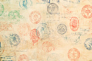 Passport Stamps on Digital Paper, a Texture Graphic by VetalStock (Thumbnail 6 of 8)