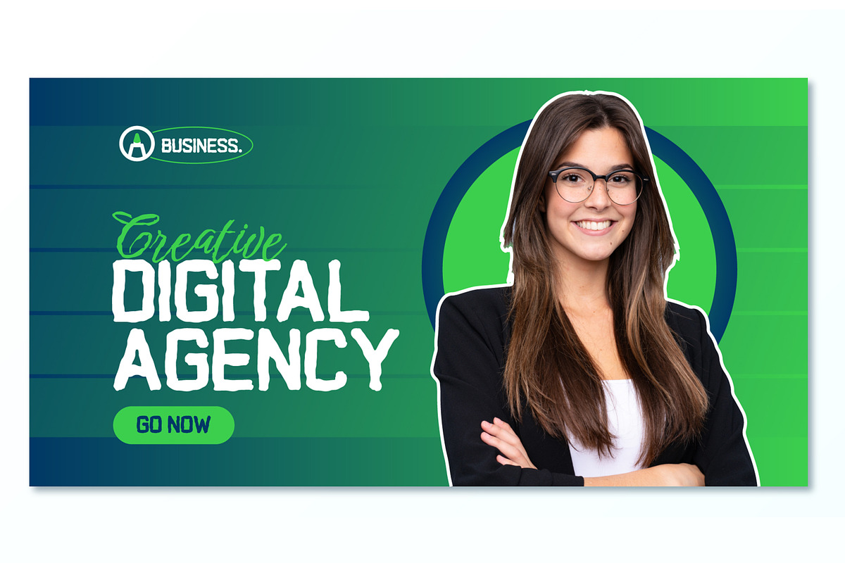 Digital Agency Web Banner Ads, a Social Media Template by CreativeShaper (Photo 2 of 4)