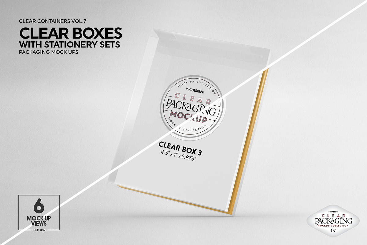 07 Clear Container Packaging Mockups, a Cups & Container Mockup by INCDesign (Photo 20 of 28)